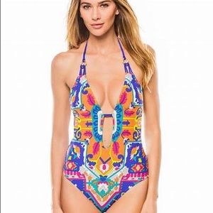 NWT liner intact Trina Turk Swimsuit size 12